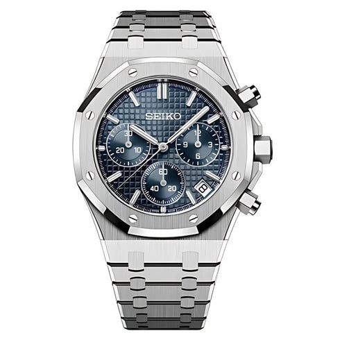 Seiko Mod Royal Chrono | Blue