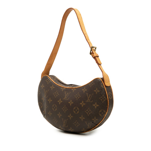 Croissant Handbag Monogram Canvas PM