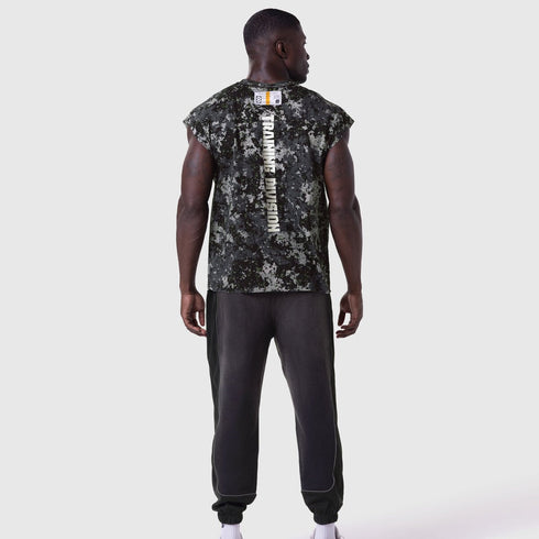 1115. Tech Essential™ Cap Shoulder Cutoff - Pixel Camo