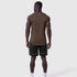 0660. AeroSilver® Established Tee - Dark Earth "Blade"