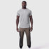 0660. AeroSilver® Established Tee - Slate Grey "Blade"