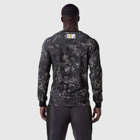 1112. Tech-Waffle™ Longsleeve - Pixel Camo