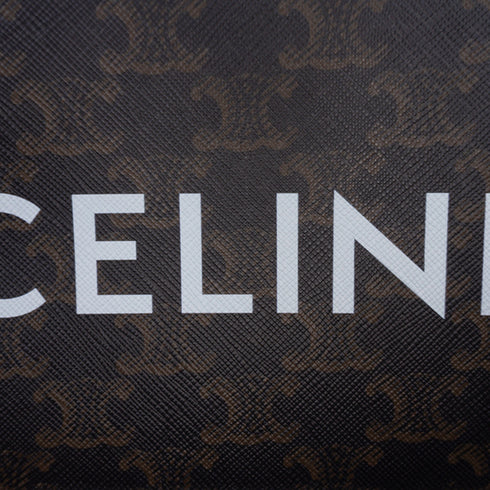 Logo Camera Bag Triomphe Coated Canvas Small