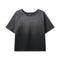 1114. Vintage Raw Hem Pump Cover - Black Sun Fade