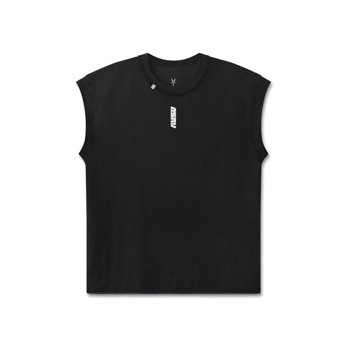 1115. Tech Essential™ Cap Shoulder Cutoff - Black