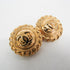CC Logo Clip-On Earrings Metal Gold-Tone Metal