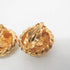 CC Logo Clip-On Earrings Metal Gold-Tone Metal