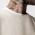 0861. Tech Essential™ Distressed Crewneck - Faded Stone