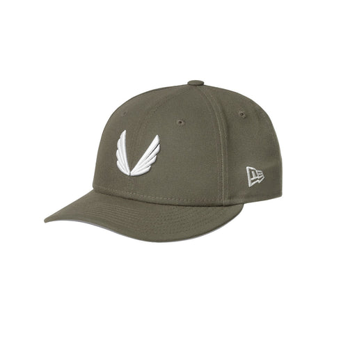 New Era® 59Fifty® Low Profile Hat - Faded Olive/White "Wings"