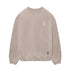 0861. Tech Essential™ Distressed Crewneck - Faded Chai