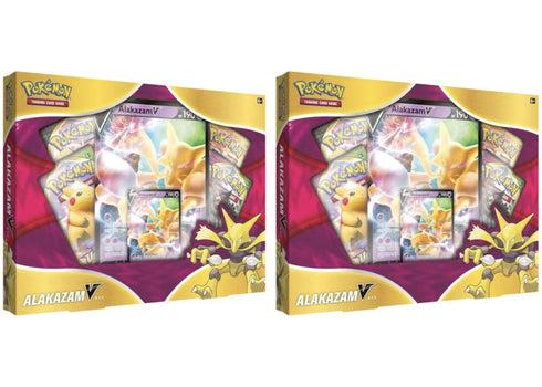 Pokémon TCG Alakazam V Box 2x Lot