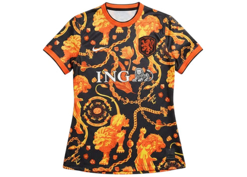 Nike Women's x Patta Netherlands Academy Pro Lion Jersey Black/Orange