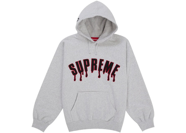 Supreme Ghostface Arc Hooded Sweatshirt Ash Grey