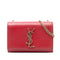 Classic Monogram Crossbody Bag Grainy Leather Small