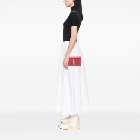 Classic Monogram Crossbody Bag Grainy Leather Small
