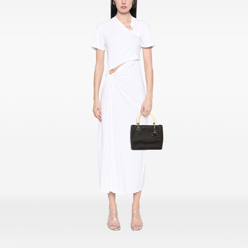 Lady Dior Bag Embellished Leather Mini