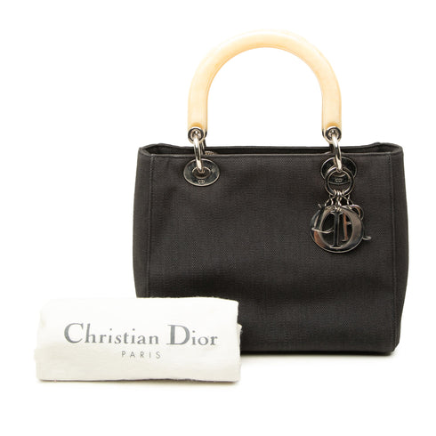 Lady Dior Bag Embellished Leather Mini