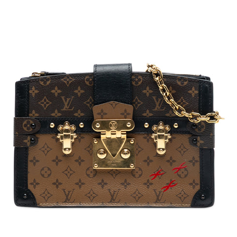 Trunk Clutch Reverse Monogram Canvas