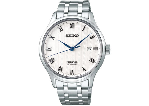 Seiko Presage Zen Garden Automatic SRPC79 (Textured White)