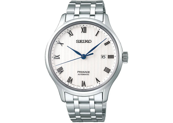 Seiko Presage Zen Garden Automatic SRPC79 (Textured White)