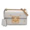 Padlock Shoulder Bag Printed Leather Small