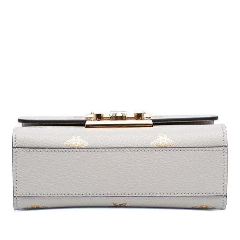 Padlock Shoulder Bag Printed Leather Small
