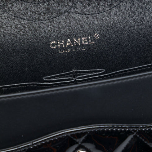 Classic Double Flap Bag Quilted Patent Jumbo