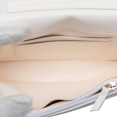 Book Wallet on Chain Quilted Lambskin