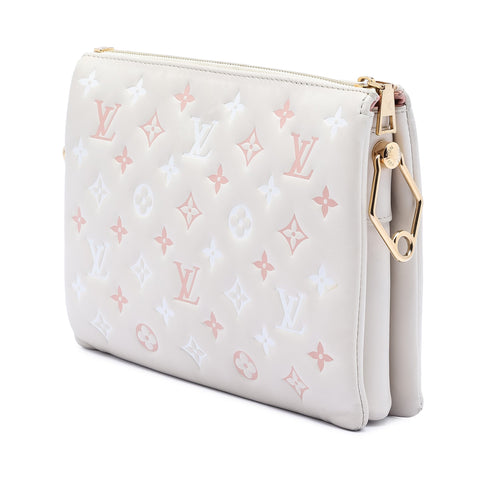 Coussin Bag Monogram Embossed Lambskin PM