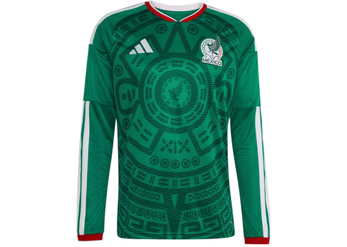 adidas Mexico 2026 Home Replica Long Sleeve Jersey Bold Green