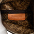 Vintage Rasta Saddle Zip Bag Diorissimo Canvas Small