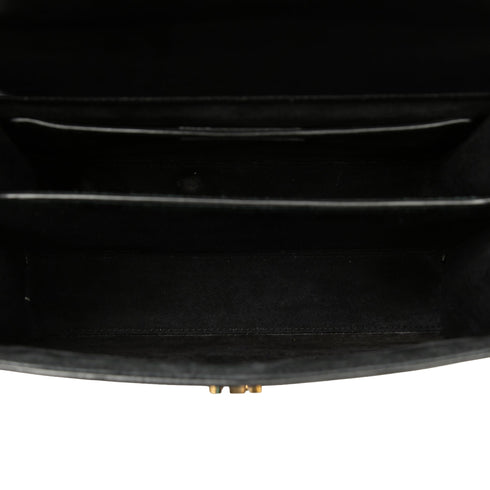 Cassandra Top Handle Bag Leather Medium