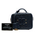 Filigree Vanity Case Quilted Caviar Small