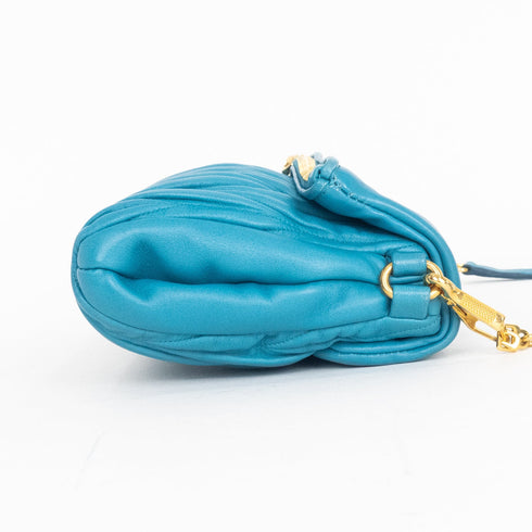 Crystal Clutch Matelasse Leather Medium