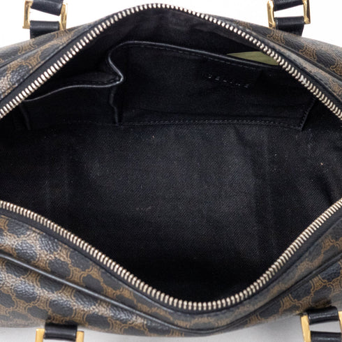 Vintage Duffle Bag Macadam Coated Canvas Medium