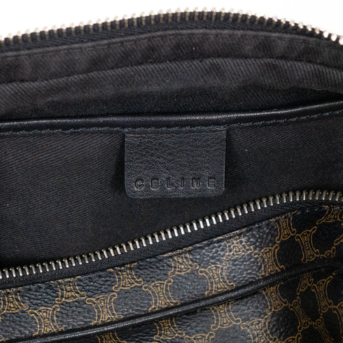 Vintage Duffle Bag Macadam Coated Canvas Medium