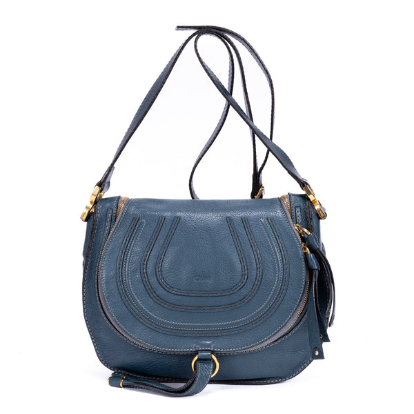 Marcie Zip Crossbody Bag Leather Medium