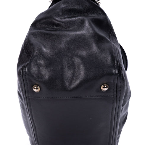 Belted Pleated Tote Soft Calf Medium