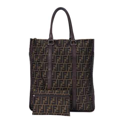 Vintage Open Tote Zucca Canvas Large