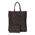 Vintage Open Tote Zucca Canvas Large