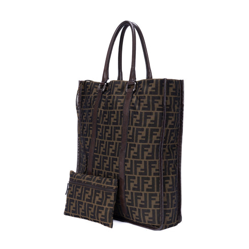 Vintage Open Tote Zucca Canvas Large