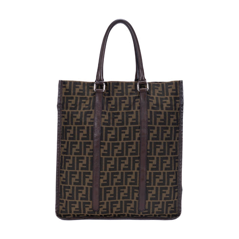 Vintage Open Tote Zucca Canvas Large