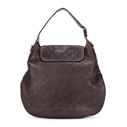 New Pelham Shoulder Bag Guccissima Leather Large