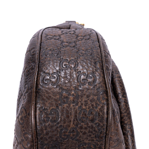 New Pelham Shoulder Bag Guccissima Leather Large
