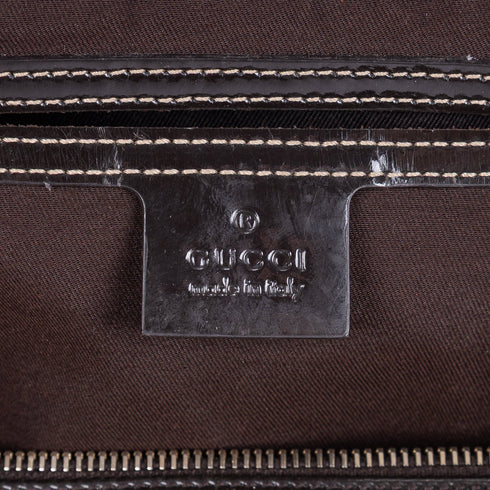 Joy Boston Bag GG Coated Canvas Medium