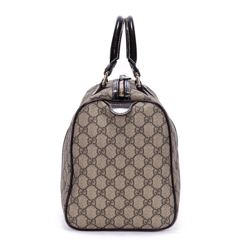Joy Boston Bag GG Coated Canvas Medium