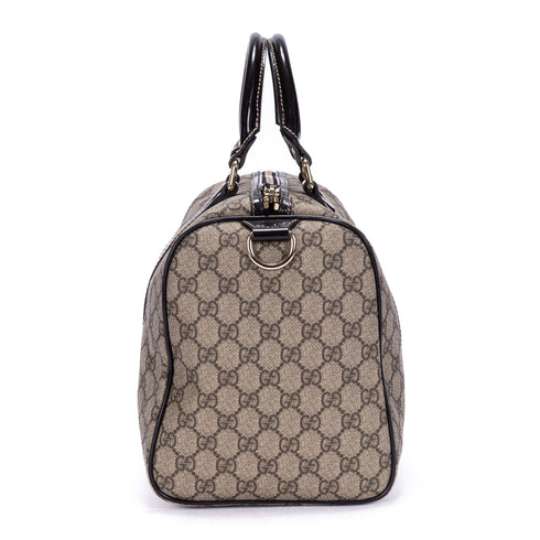 Joy Boston Bag GG Coated Canvas Medium