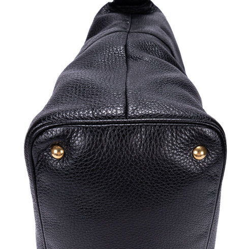Twill Satchel Leather