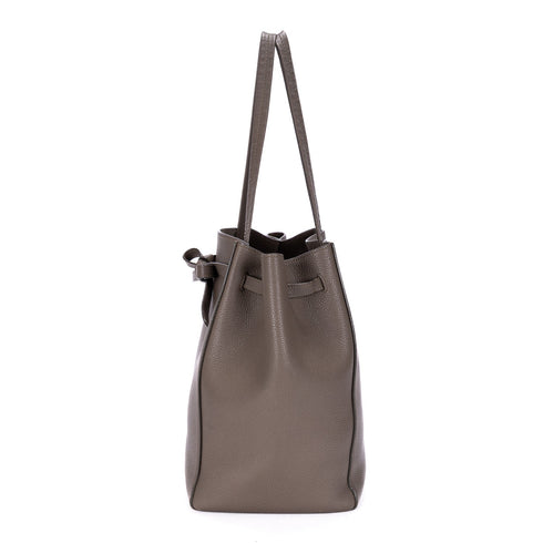 Phantom Tie Cabas Tote Leather Small