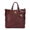 Convertible Shopper Tote Vitello Daino Large